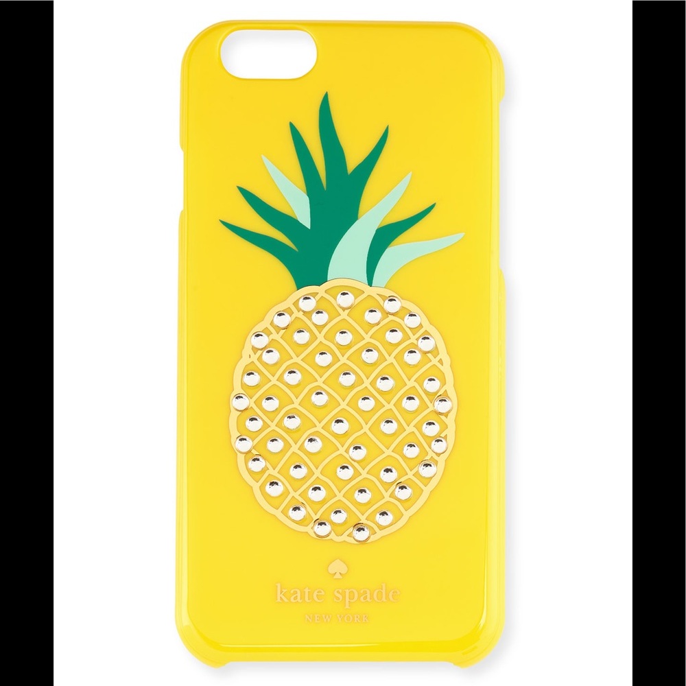 Kate Spade Lemon Yellow Case for IPhone 6